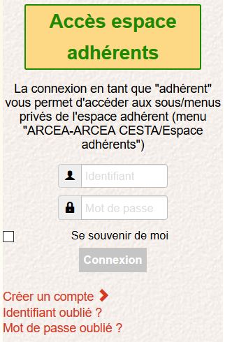 login adherent2